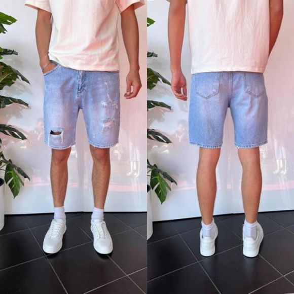 Шорты i8denim 2265 l.blue