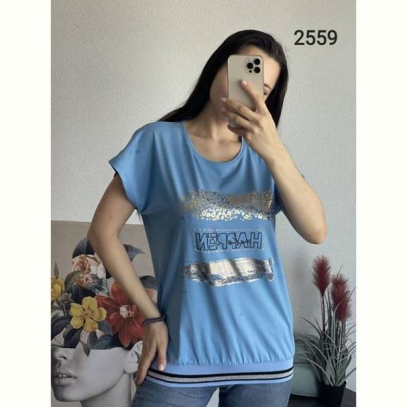 Футболка FSN 2559 l.blue Футболка FSN 2559 l.blue