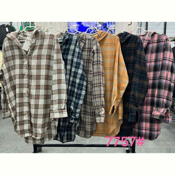 Рубашка P.HEY 7757 beige-black Рубашка P.HEY 7757 beige-black