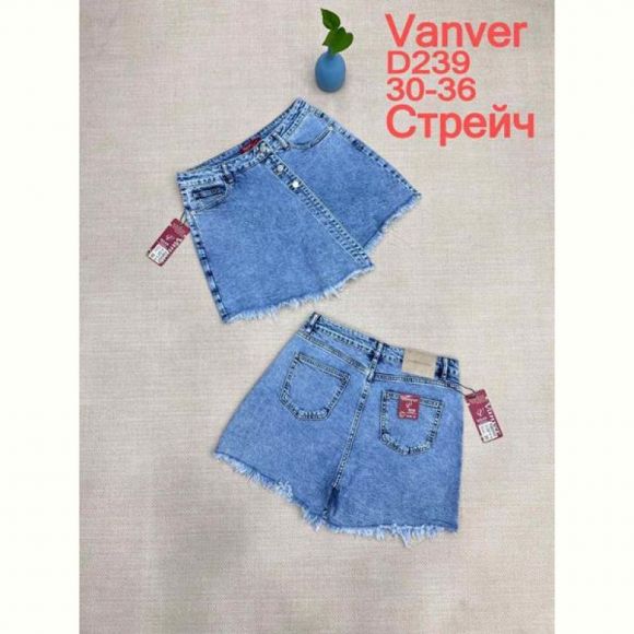Юбка-шорты Vanver D239 l.blue