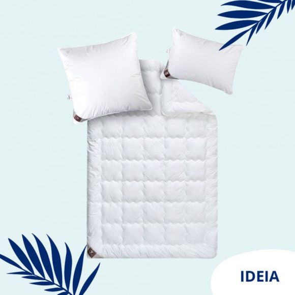 Одеяло Super Soft Premium зимнее евро 200х220 см IDEIA с аналогом лебяжьего пуха искусственный пух хлопок