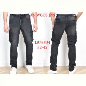 Джинсы God Baron L978 black