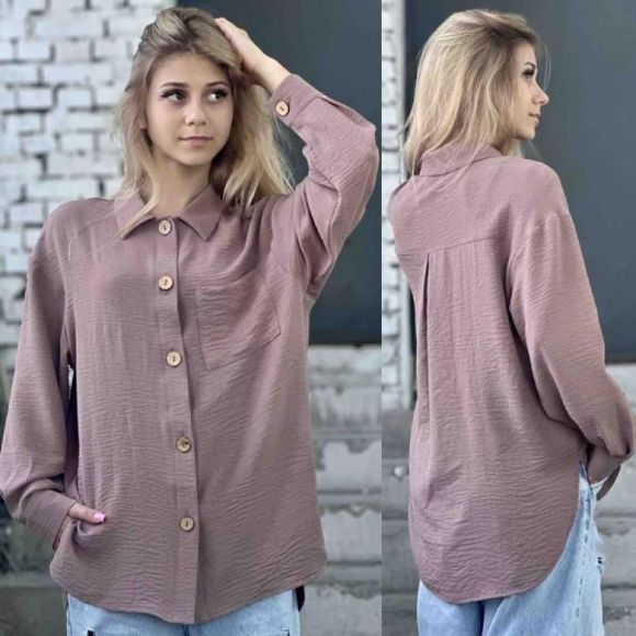 Рубашка Karolina KR96 brown