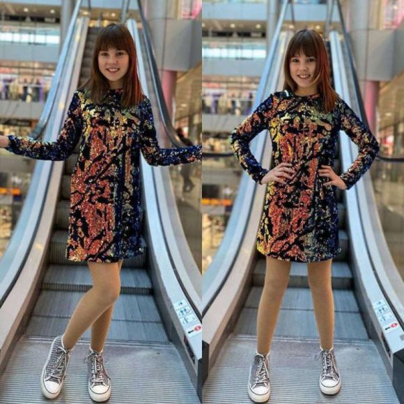 Платье Karolina KR416 navy Платье Karolina KR416 navy