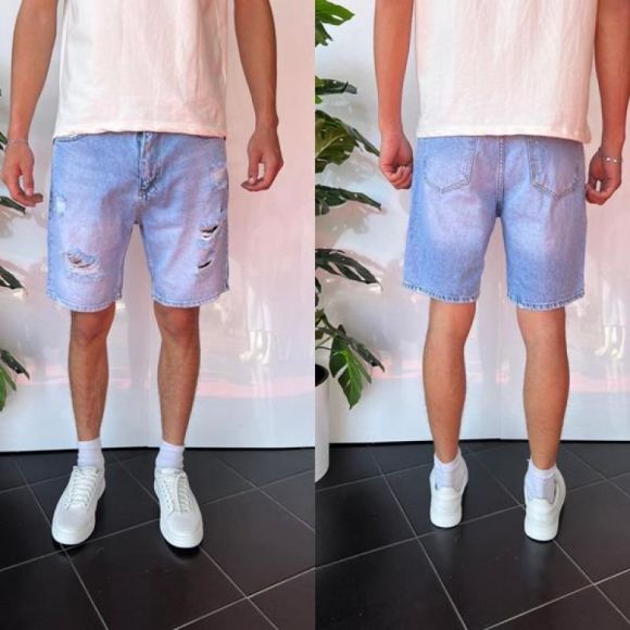 Шорты i8denim 2266 l.blue