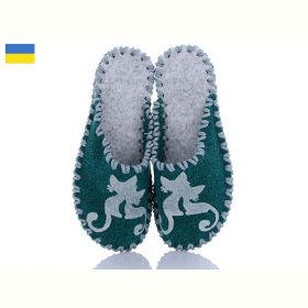 Тапочки Vends 217W зелений Тапочки Vends 217W зелений