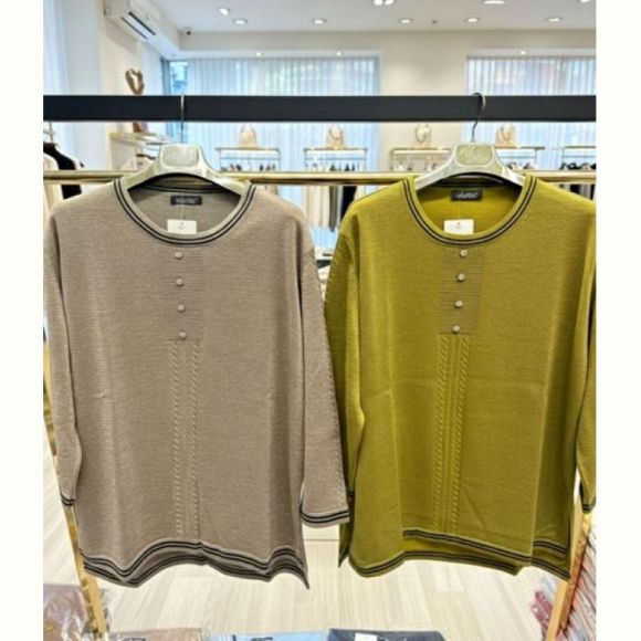 Свитер Julia JL1020 green