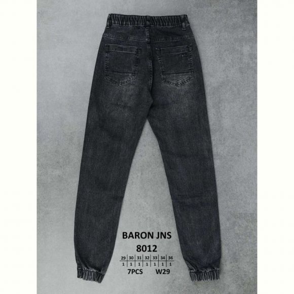 Джинсы God Baron 8012 black