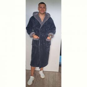 Халат Romeo life RL953 d.grey