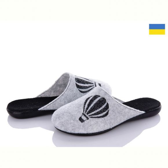 Тапочки Klerotex N171 сірий Тапочки Klerotex N171 сірий