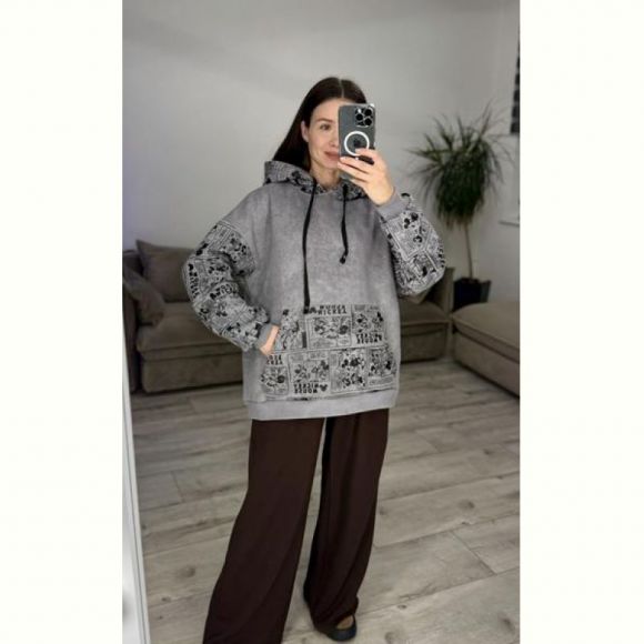 Худи S.Style 615 l.grey
