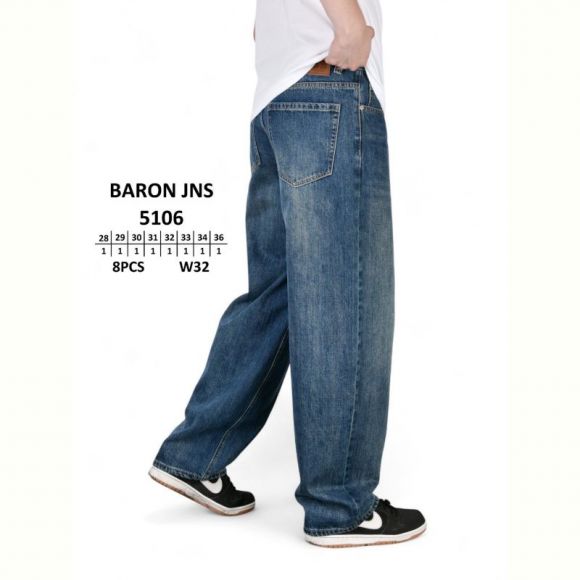 Джинсы God Baron 5106-1 blue