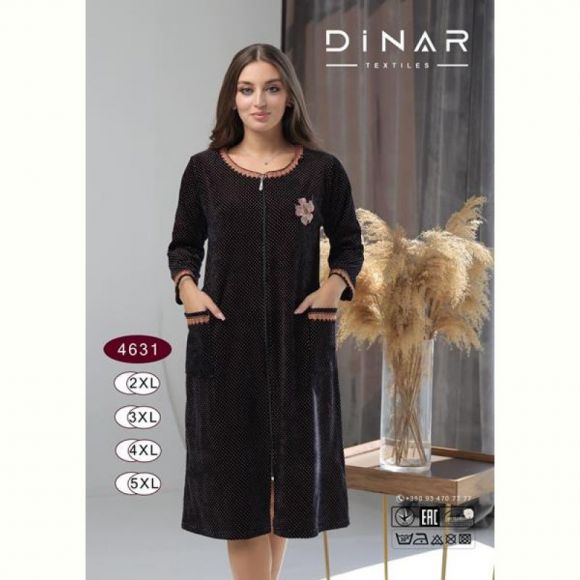 Халат Annet DO-D4631 black