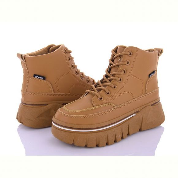 Ботинки QQ Панда BK53 camel
