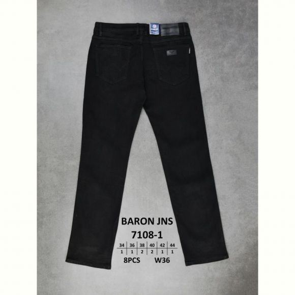 Джинсы God Baron 7108-1 black