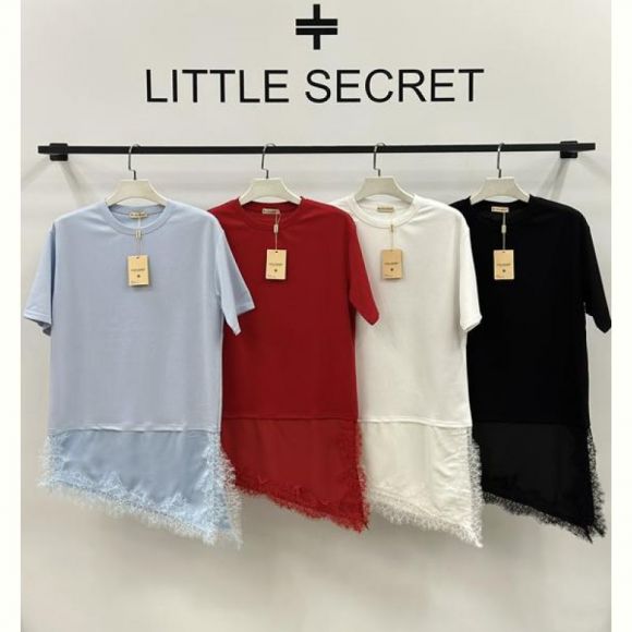 Футболка Little Secret 32223 l.blue