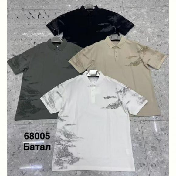 Футболка Minh 68005 black