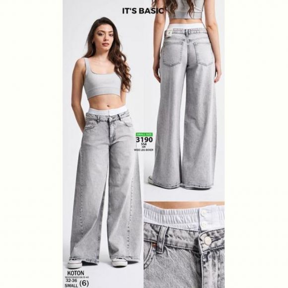 Джинсы Maxim Jeans 3190-5S4 l.grey