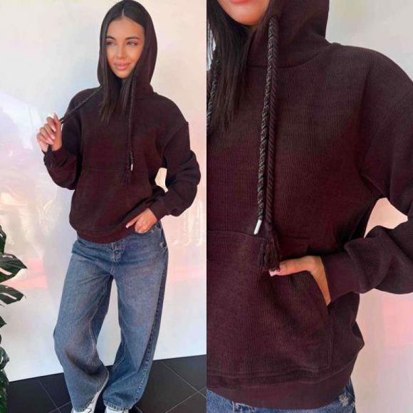 Худи i8denim Women TB83 brown Худи i8denim Women TB83 brown