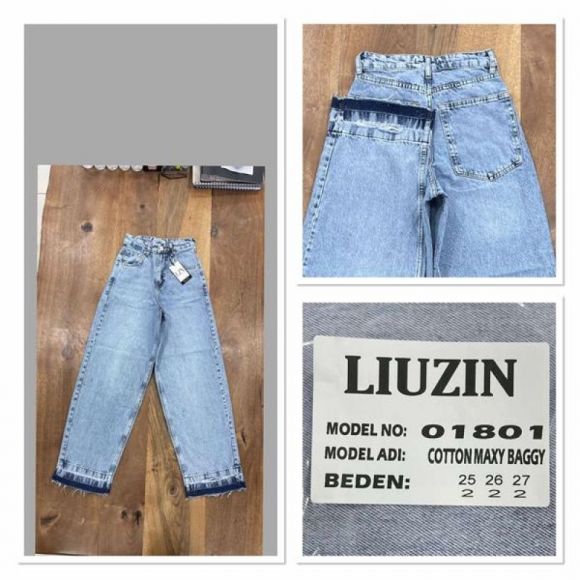 Джинсы Maxim Jeans 01801 l.blue