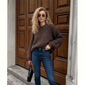 Свитер Lora LR763 brown
