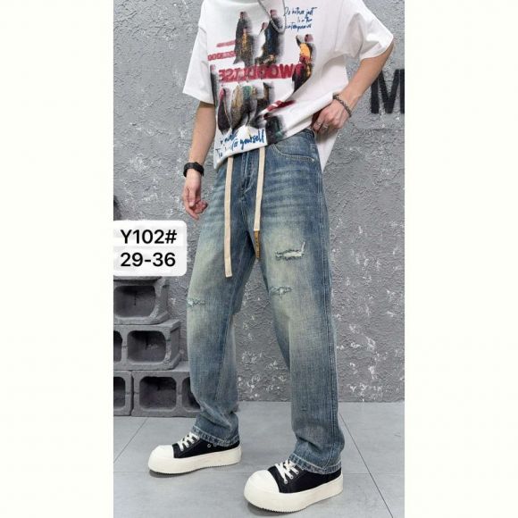Джинсы God Baron Y102 blue