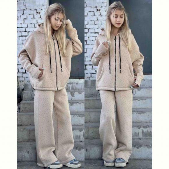 Костюм спорт Karolina KR413 beige