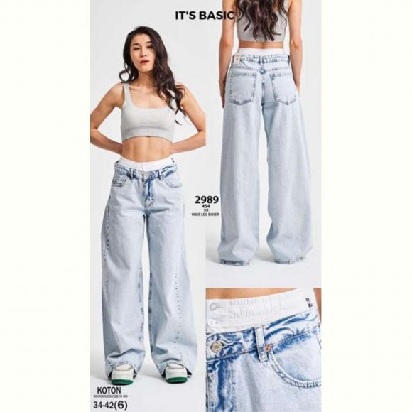 Джинсы Maxim Jeans 2589 l.blue Джинсы Maxim Jeans 2589 l.blue