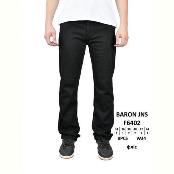Джинсы Baron Jeans F6402 black Джинсы Baron Jeans F6402 black