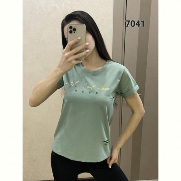 Футболка FSN 7041-1 mint Футболка FSN 7041-1 mint