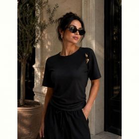 Футболка New Season F052 black