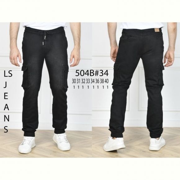 Джинсы God Baron 504B black