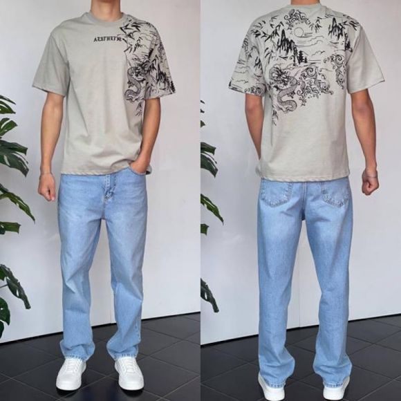 Футболка i8denim 90568 grey