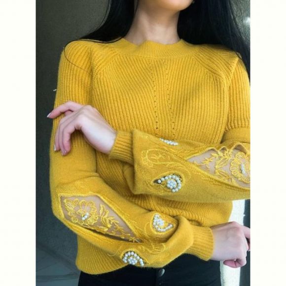 Свитер Kosta 7176 yellow Свитер Kosta 7176 yellow