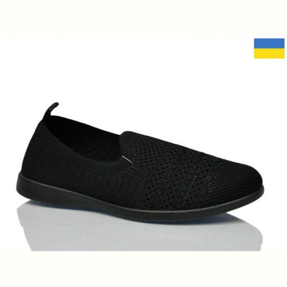 Слипоны Demur 6711 чорний
