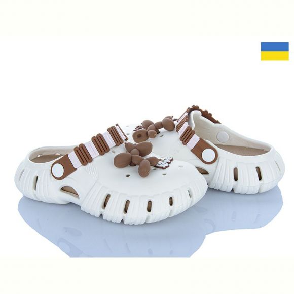 Кроксы Gipanis 012 білий Кроксы Gipanis 012 білий