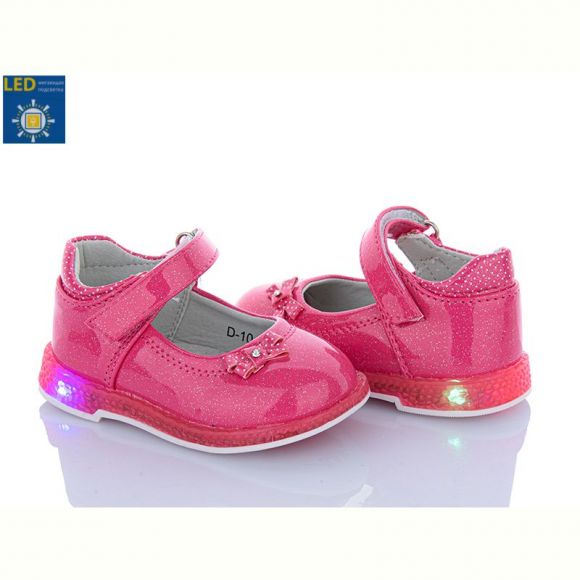 Туфли Clibee D10 peach LED