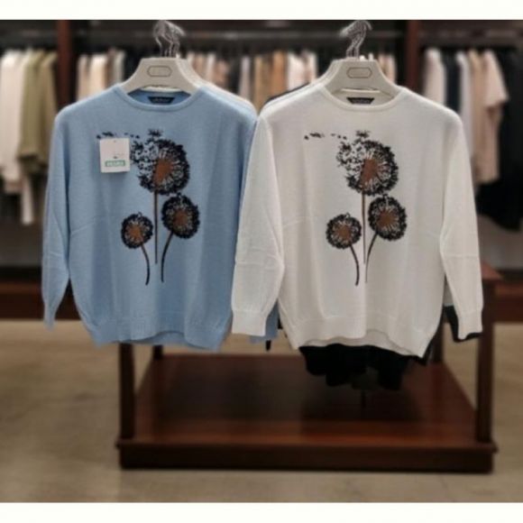 Свитер Julia JL955 l.blue Свитер Julia JL955 l.blue