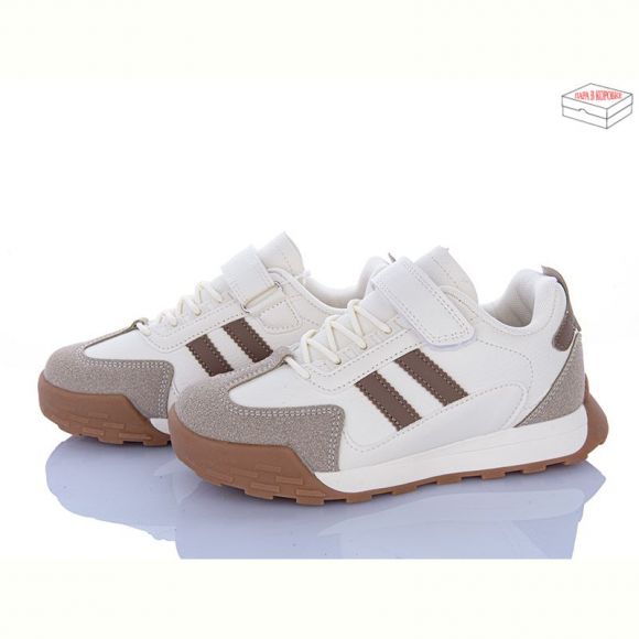 Кроссовки Clibee LC1180-4 khaki-beige-brown