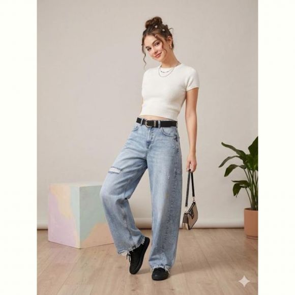 Джинсы Maxim Jeans 3335-010-3 l.blue