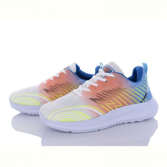 Кроссовки Violeta 182-36 white-orange Кроссовки Violeta 182-36 white-orange