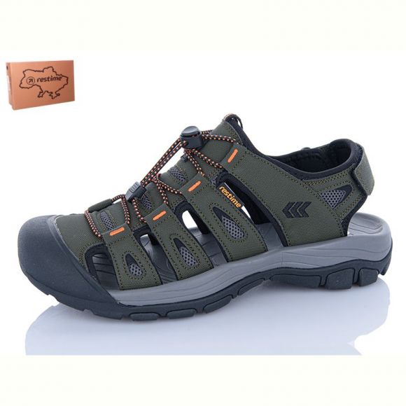 Сандалии Restime YML25628 khaki Сандалии Restime YML25628 khaki