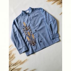 Вышиванка Moda school MS04 blue Вышиванка Moda school MS04 blue