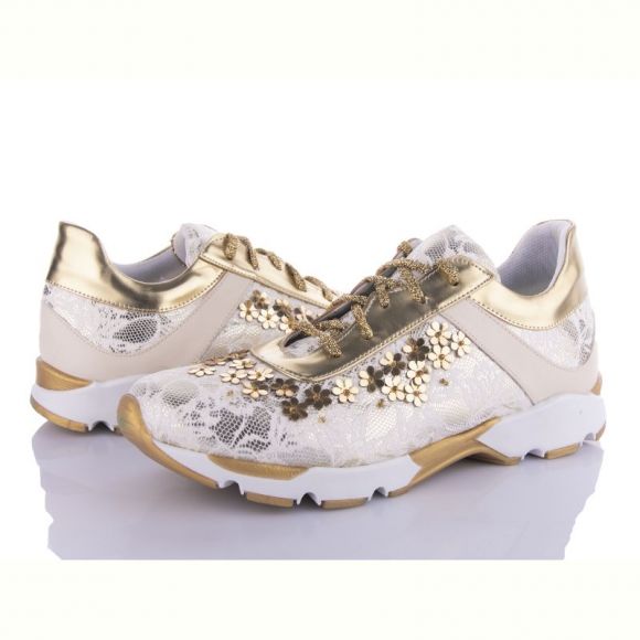 Кроссовки Seniorah 5000 gold-white
