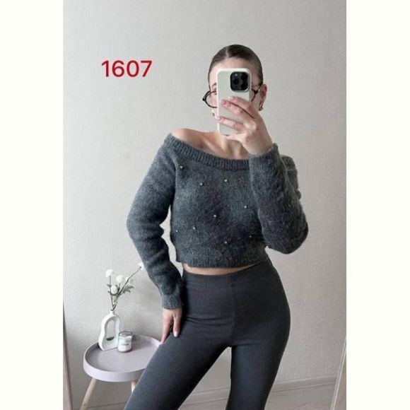 Свитер FSN 1607 d.grey
