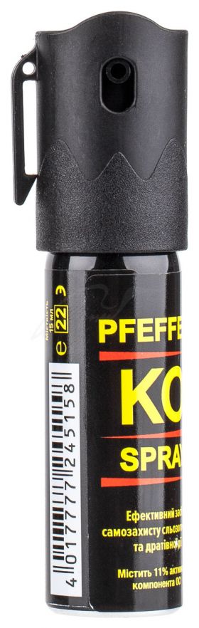 Газовий балончик Klever Pepper KO Spray спрей. Об'єм - 15 мл Газовий балончик Klever Pepper KO Spray спрей. Об'єм - 15 мл
