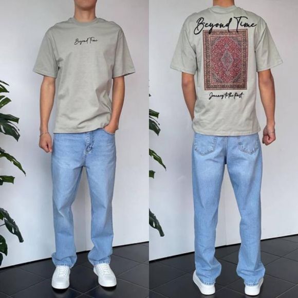 Футболка i8denim 90577 grey