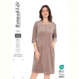 Халат Romeo life 3470 beige