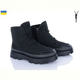 Ботинки Lvovbaza Progress 5409 фліс-хутро чорний Ботинки Lvovbaza Progress 5409 фліс-хутро чорний