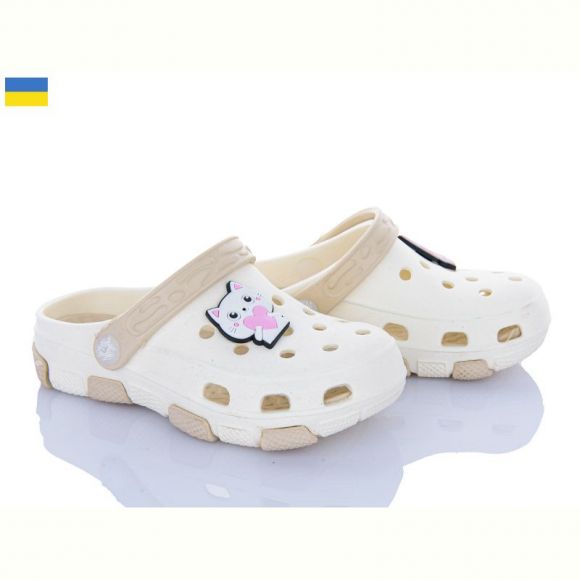 Кроксы Fogo 401 молочний 